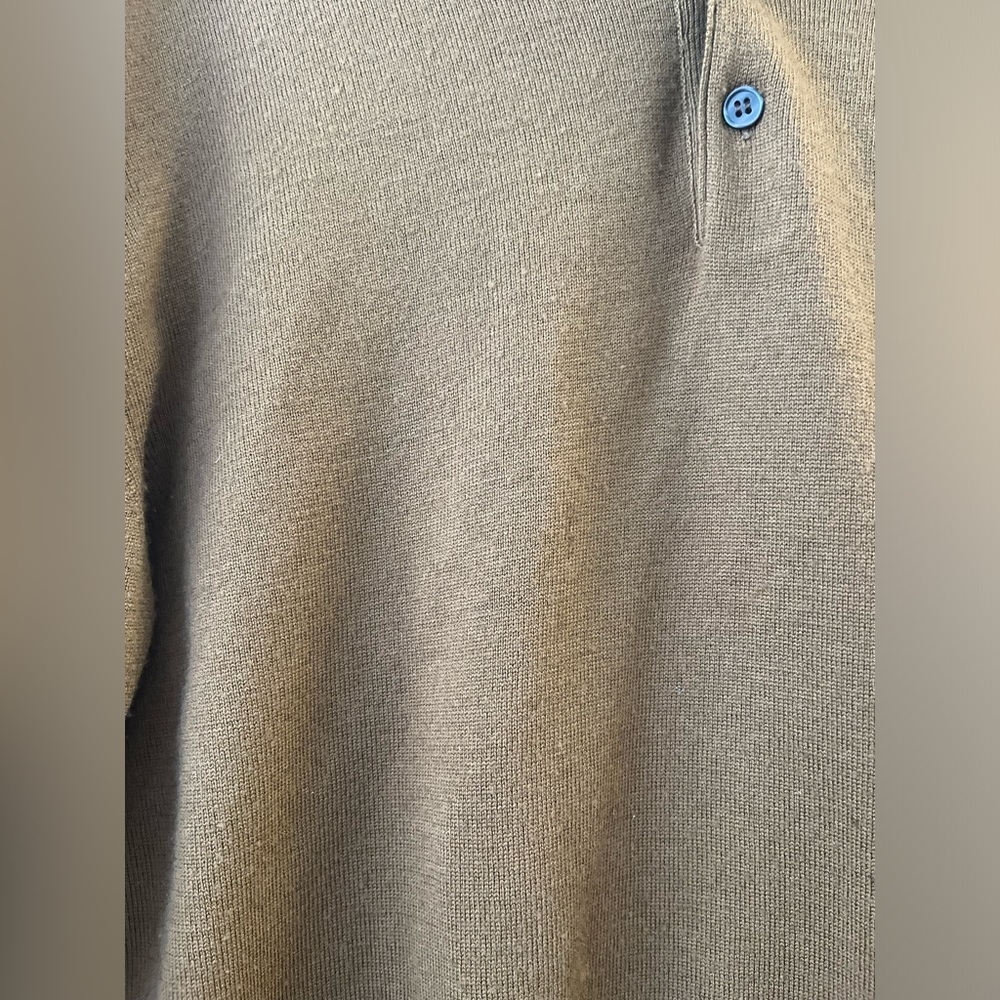 PAL ZILERI Pure New Wool Polo Sweater Top - Picture 9 of 15